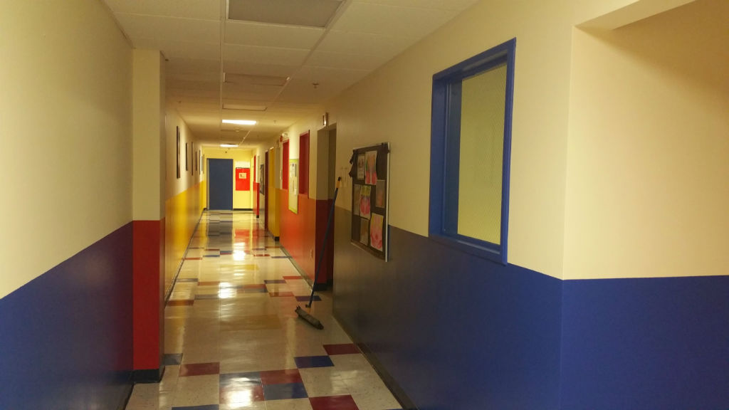 1024x576 Commercial Painting A Nursery School In Pleasantville Ny Paint - School Building Painting