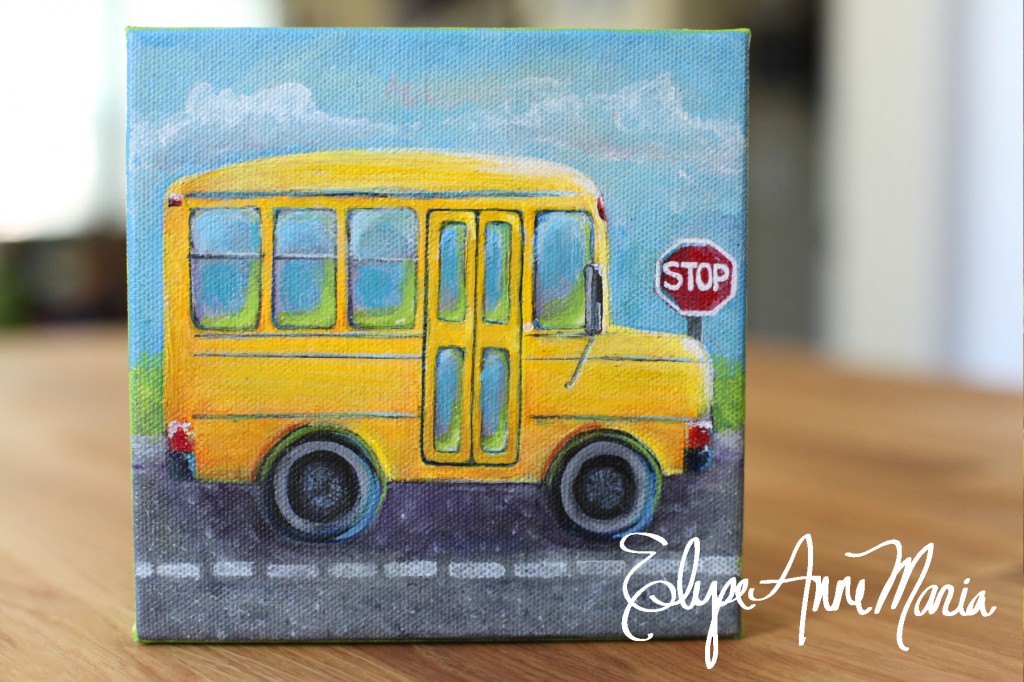 1024x682 School Bus - School Bus Painting