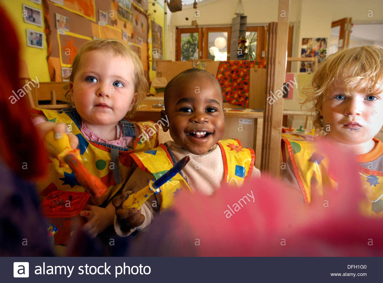 1300x963 Small Children Painting - School Children Painting