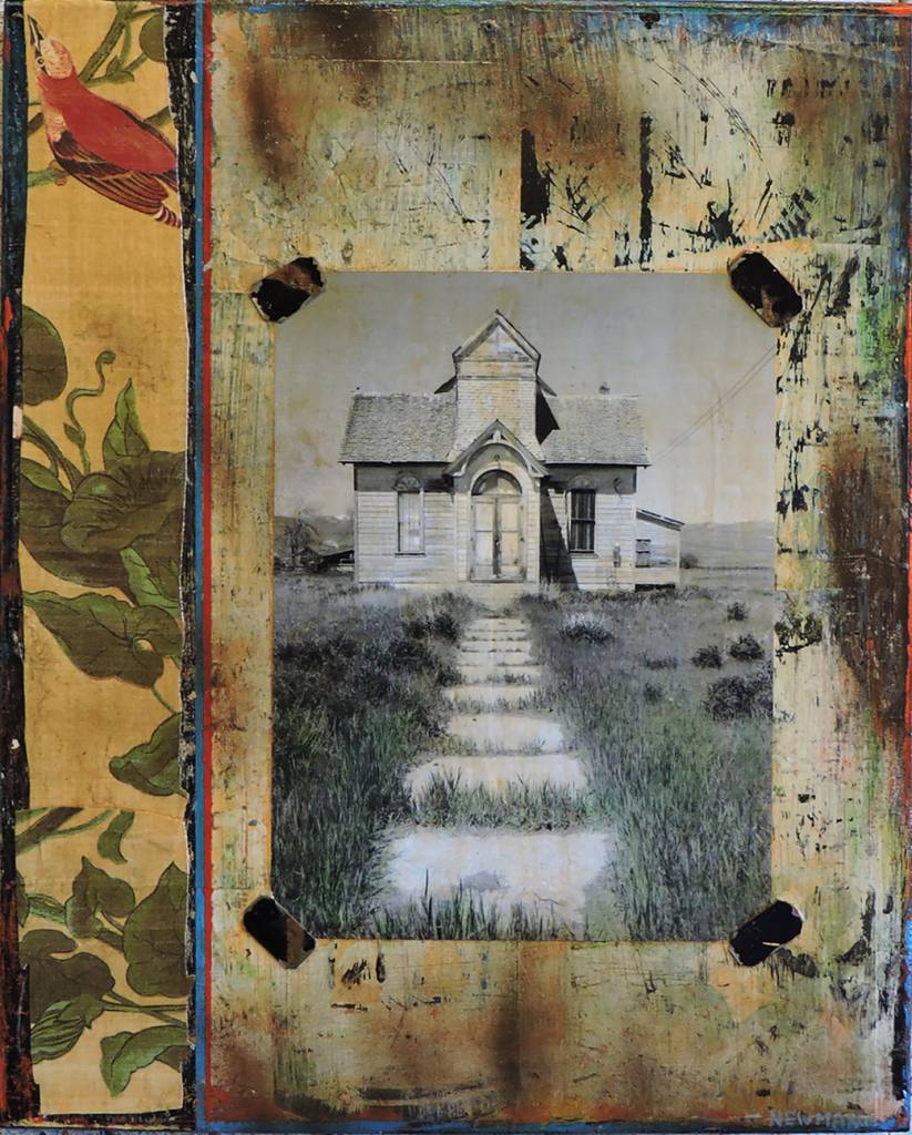 823x1024 Dave Newman School House - School House Painting