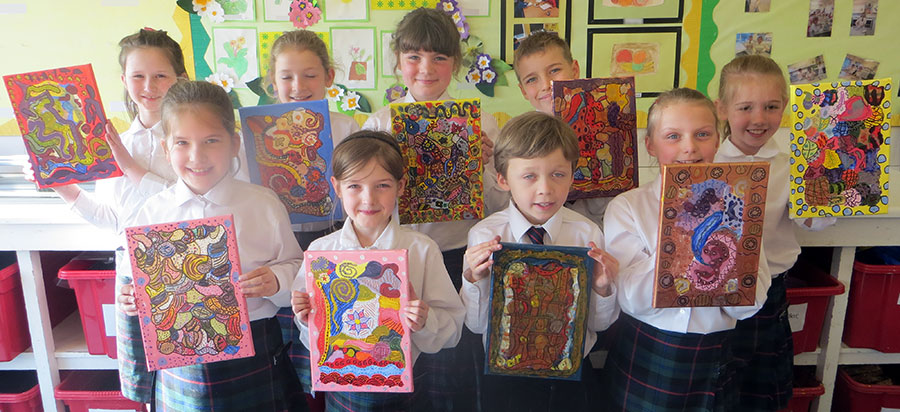 900x412 How To Paint Abstract Art A Step By Step Visual Guide - School Kids Painting