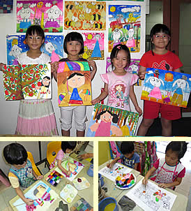 274x302 School Holiday Art Classes Activities For Children And Kids - School Kids Painting
