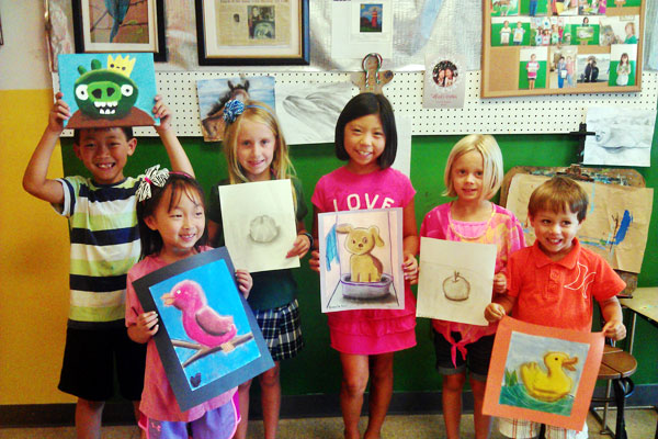 600x400 Mission Art Center Summer Camp Archives Best Kids Art School - School Kids Painting