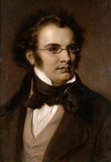 373x544 Franz Schubert (1797 1828), Painting (1870), By Carl (1833 - Schubert Painting