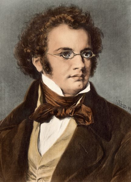 431x600 Schubert - Schubert Painting