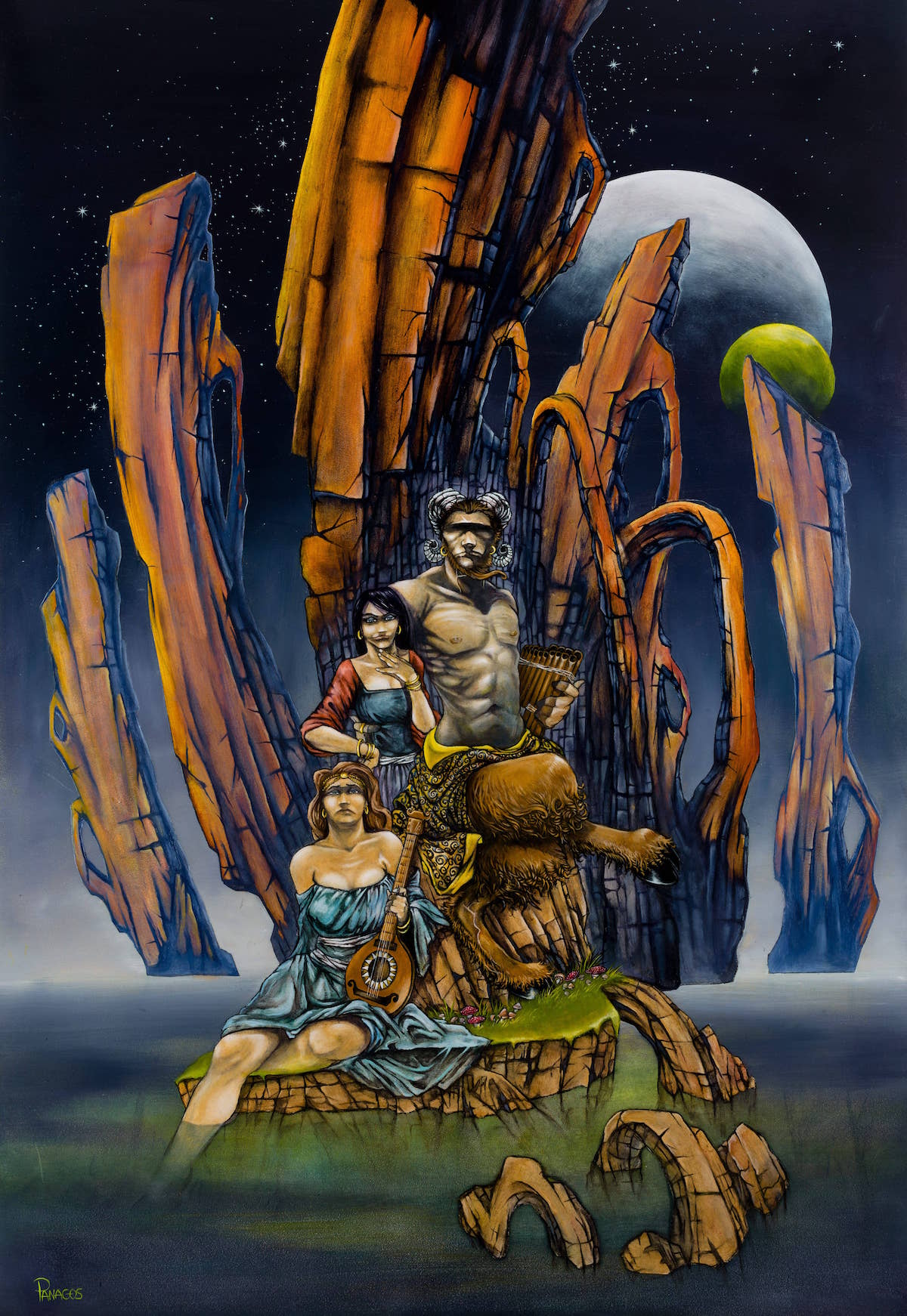 1200x1742 Sci Fi And Fantasy Art - Sci Fi Oil Painting