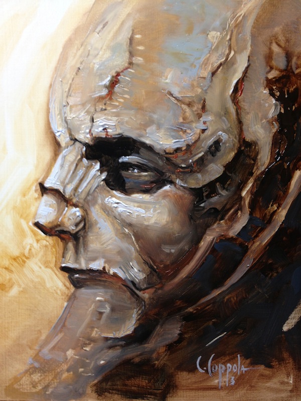 600x800 Sci Fi Portrait Xpost Oil Painting - Sci Fi Oil Painting