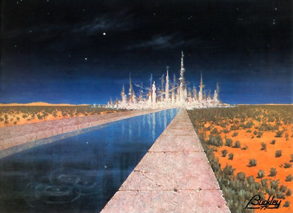 591x429 Buckley Simotron - Science Fiction Painting