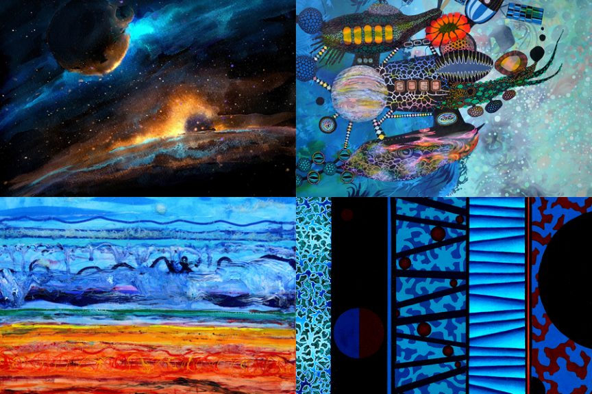 864x576 Bits Art Science Year In Review 46 Paintings Art - Science Painting