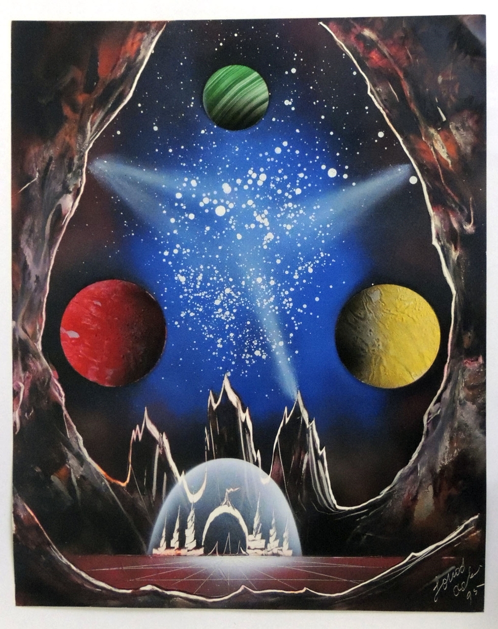 1013x1280 Diamond International Galleries - Science Painting