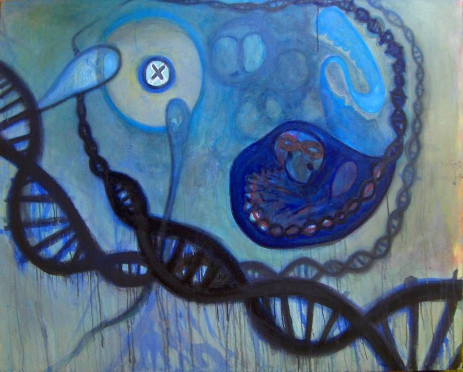 923x742 The Contemporary Paintings Of Chente Almodovar - Scientific Painting