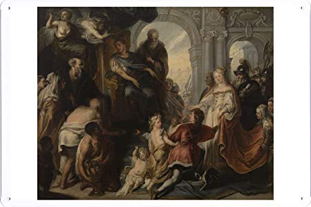 450x300 Oil Paint Of Theodoor Van Thulden - Scipio Africanus Painting