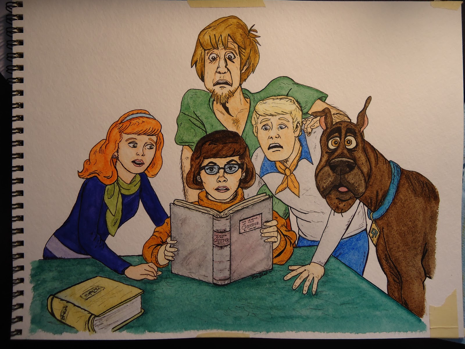 Scooby Doo Painting at PaintingValley.com | Explore collection of ...