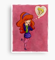 210x230 Scooby Doo Painting Amp Mixed Media Canvas Prints Redbubble - Scooby Doo Painting