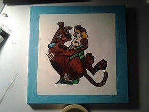 300x225 Scooby Doo Paintings Fine Art America - Scooby Doo Painting