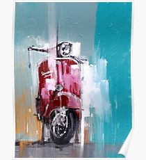 210x230 Scooter Painting Amp Mixed Media Posters Redbubble - Scooter Painting