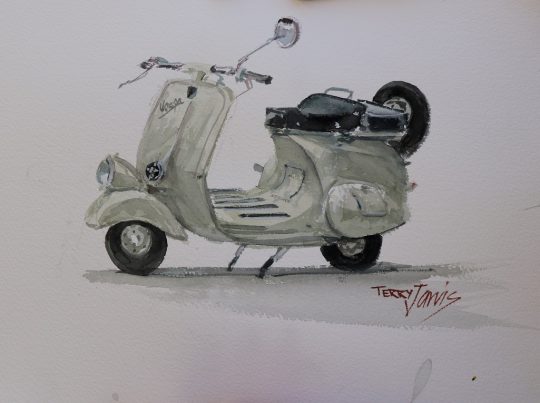 540x403 Flavio Scooter Painting Jul 17 - Scooter Painting