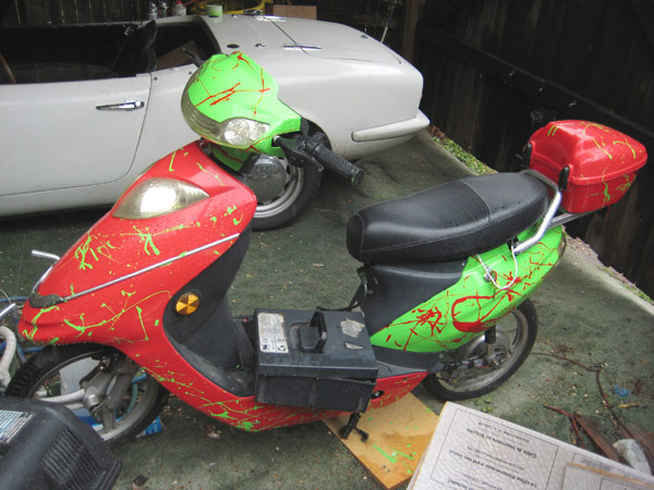 600x450 How To Paint A Bike Bicycle Scooter Motorcycle Pro Urethane Free - Scooter Painting