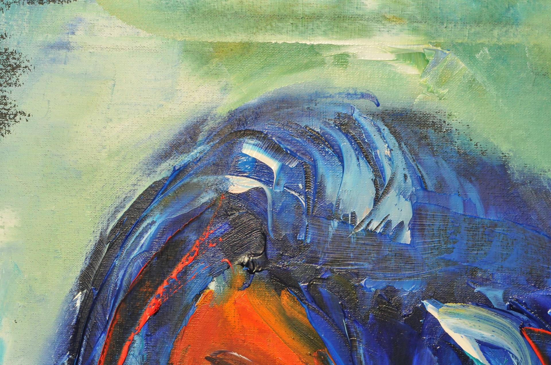 1920x1275 Saatchi Art The Scorpio Painting By Daria Zaseda - Scorpio Painting