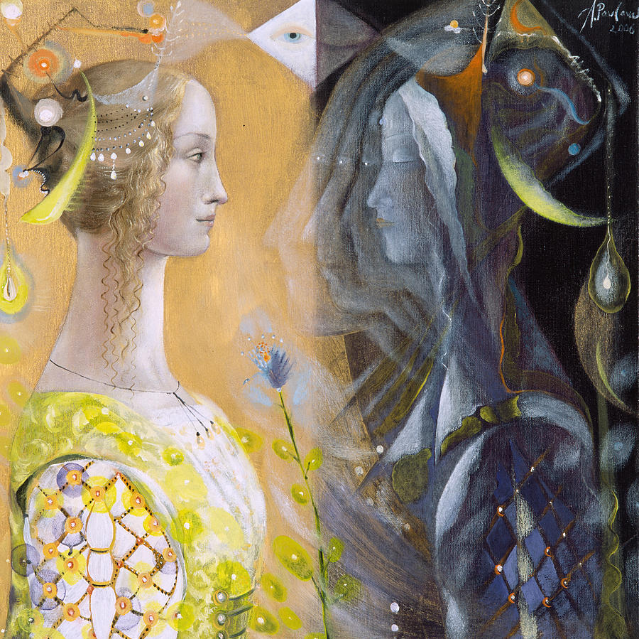 900x899 Scorpio Painting By Annael Anelia Pavlova - Scorpio Painting