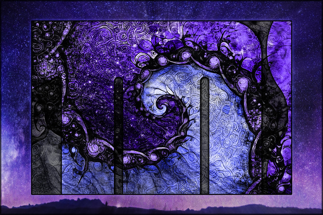 1095x730 Beautiful Fractal Painting - Scorpio Painting