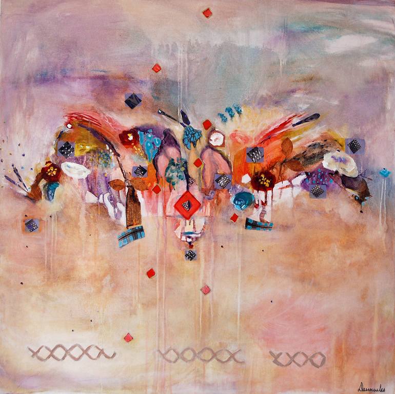 770x767 Saatchi Art Scorpion Painting By Dominique Desmeules - Scorpion Painting