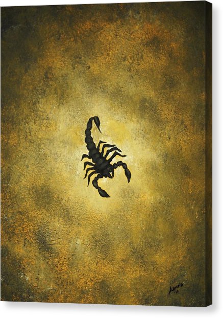 437x622 Scorpion Painting By Edwin Alverio - Scorpion Painting