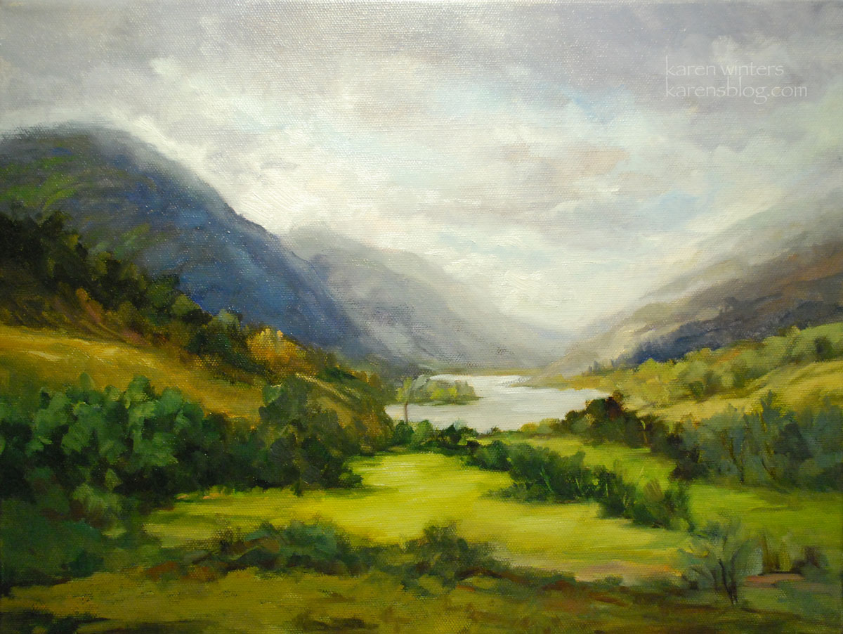 1200x902 Scotland Oil Painting - Scotland Painting