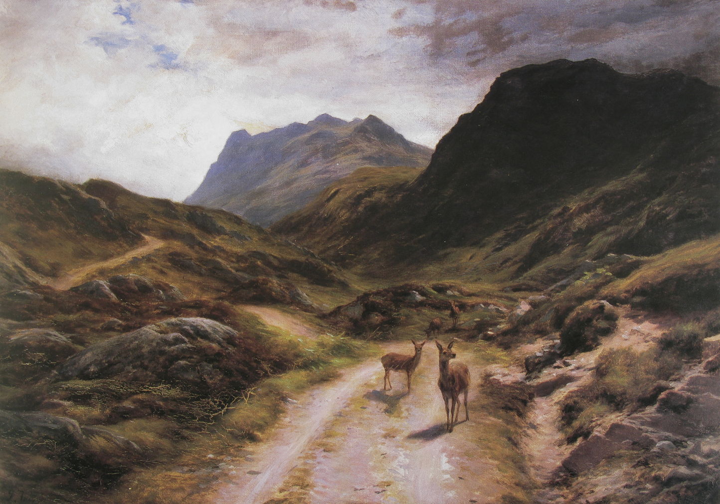 1444x1011 Scottish Highlands And Islands On Canvas 1, Scottish Artists - Scottish Highlands Painting