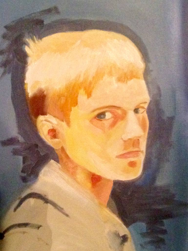 770x1027 Saatchi Art Scout Painting By Tess Gumbin - Scout Painting