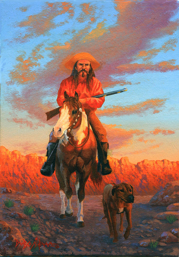 630x900 The Scout Painting By Howard Dubois - Scout Painting