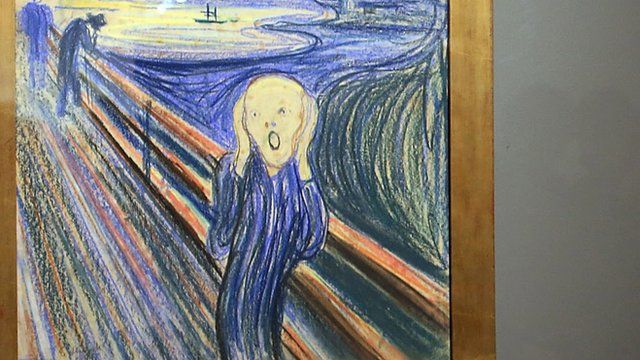 640x360 The Scream I Found The Stolen Painting - Scream Painting