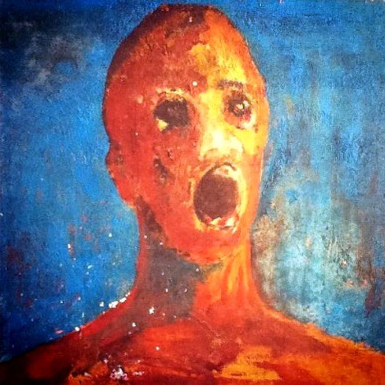 750x750 Video Allegedly Reveals A Spirit Inhabiting This Nightmarish - Screaming Man Painting