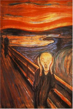 250x375 Edvard Munch Things That Make Us Want To Scream Art History - Screaming Man Painting