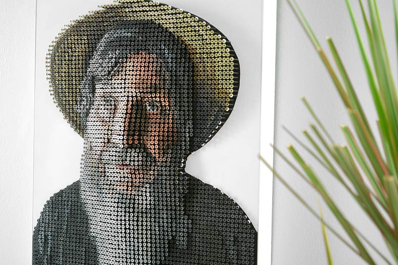 800x533 One Day A Blind Man Discovered A Screw Painting By Andrew Myers - Screw Painting