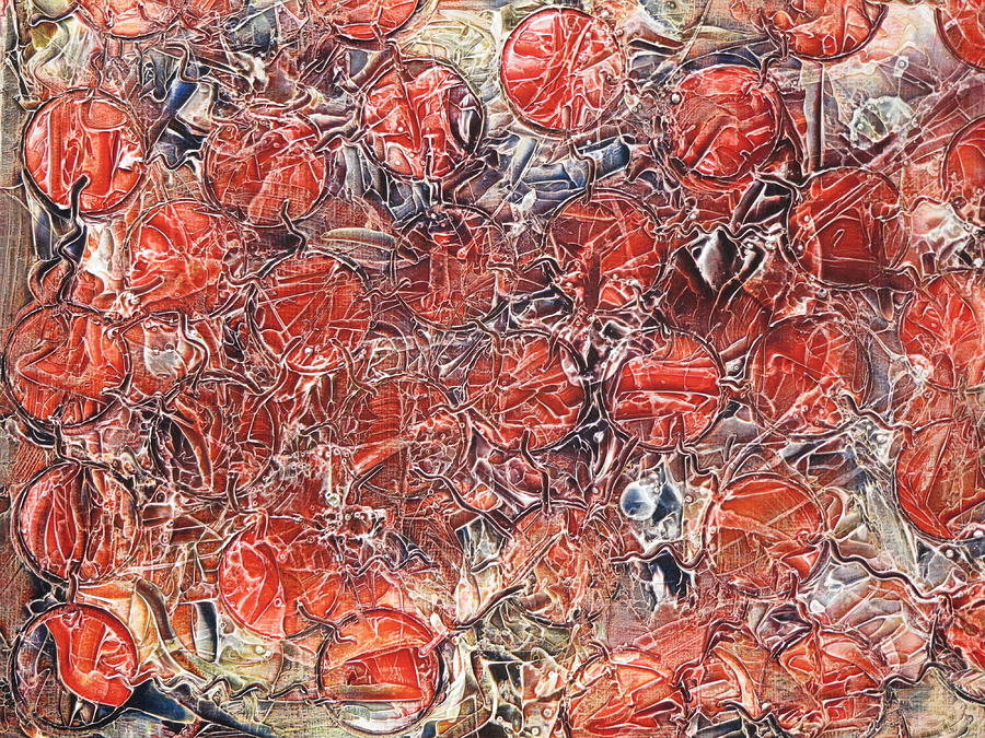 900x675 Scribble Painting By Walter Mead - Scribble Painting