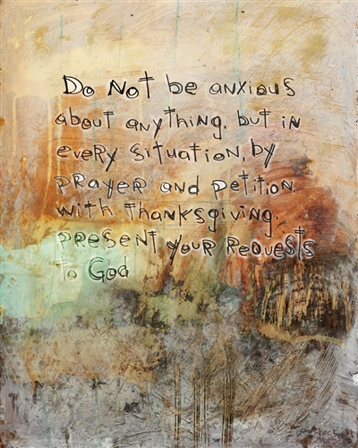 400x500 Religious Art Scripture Art Spiritual Art Joshua 1 Verse 9 - Scripture Painting