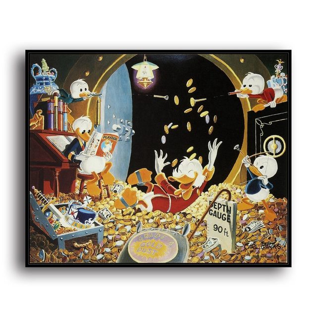 640x640 Online Shop Sr100800 Duck Tales And Scrooge Mcduck Money Animal - Scrooge Mcduck Painting