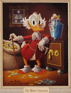 Scrooge Mcduck Painting at PaintingValley.com | Explore collection of ...