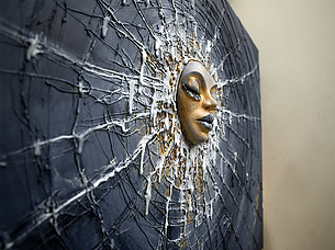 305x228 Painting For Sale Original Relief Sculpture By Anna Marija Bulka - Sculpture Painting