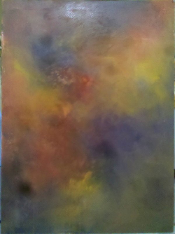 600x803 Scene Painting Flat - Scumble Painting