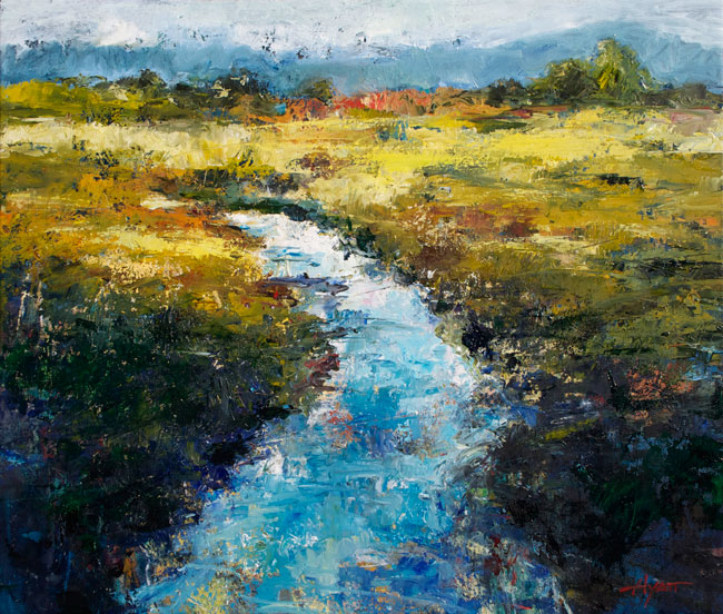 650x552 The Blank Canvas Blog By Hyatt Moore Oil Painter - Scumble Painting