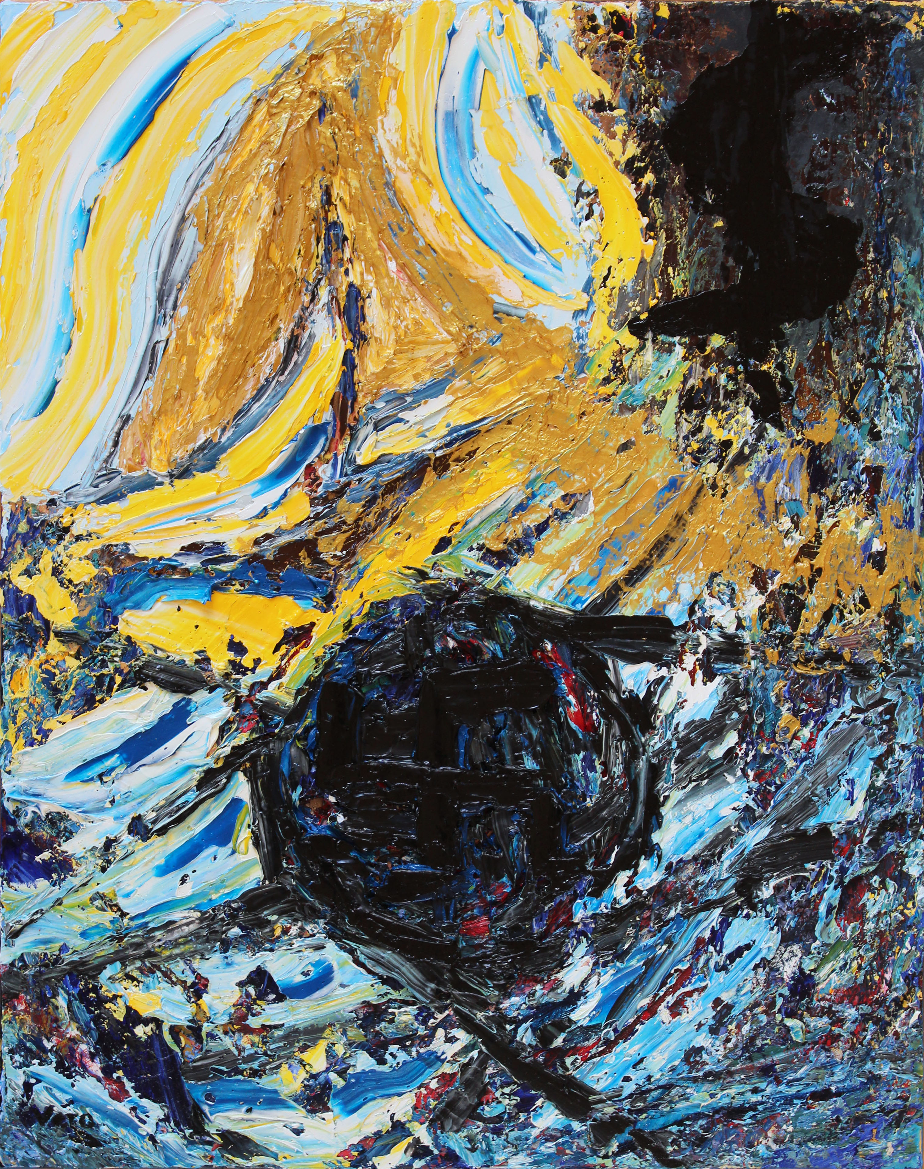 3033x3838 Scylla And Charybdis Vera Wilde - Scylla And Charybdis Painting