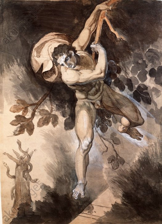 525x728 Akg Images - Scylla And Charybdis Painting