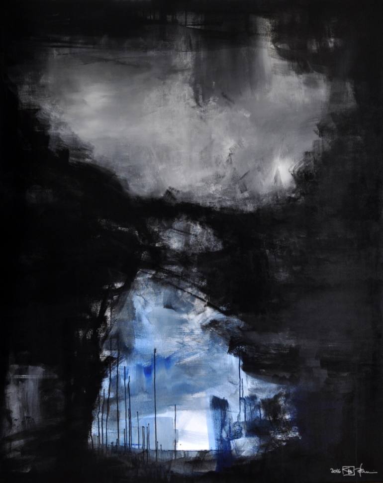 770x971 Saatchi Art Scylla Painting By Christian Bahr - Scylla Painting