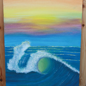354x354 Shop Ocean Canvas Painting On Wanelo - Sea Canvas Painting