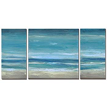 350x350 Blue Seascape Ocean Canvas Prints Embellishment - Sea Canvas Painting