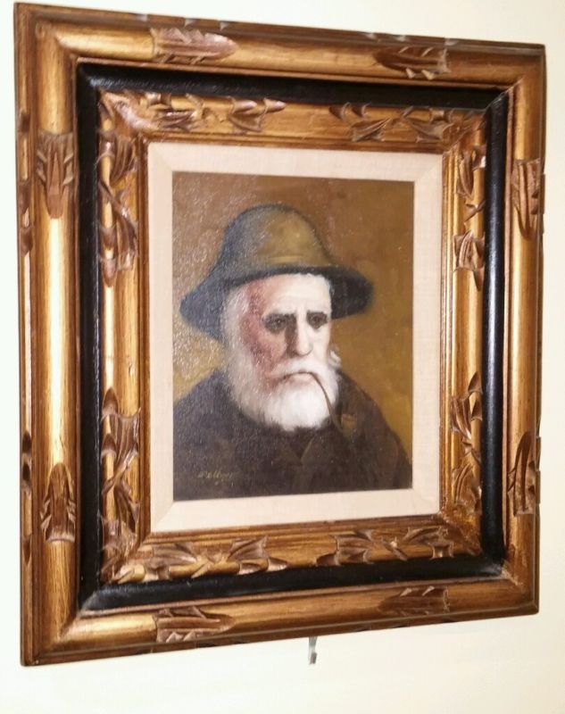 633x800 Painting Nautical Oil Painting Canvas Fisherman Sea Captain - Sea Captain Oil Painting