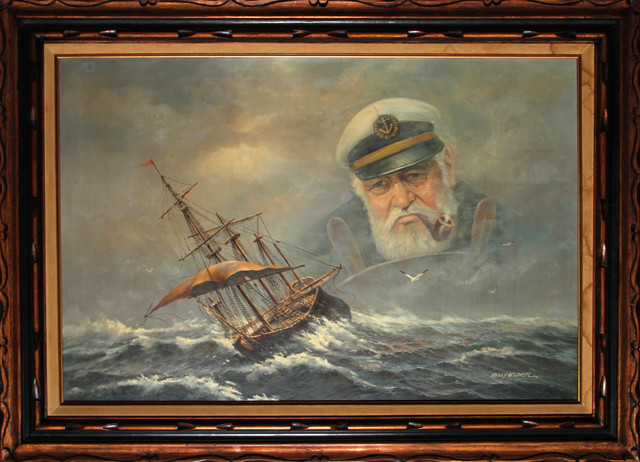 640x462 Billy Wilder, Old Sea Captain, Oil Painting - Sea Captain Oil Painting