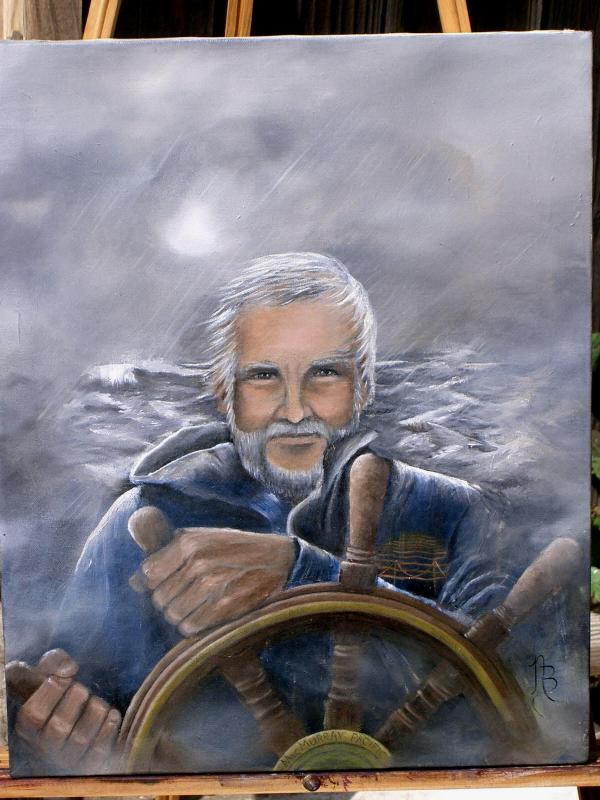 600x800 Sea Captain - Sea Captain Painting